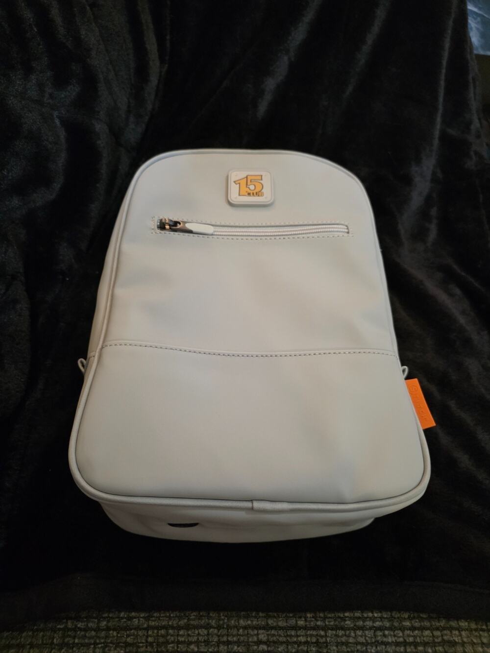 STITCH Golf Shoe Bag Light Gray NWT 15 Club 000SG2102 Travel Shag Bag